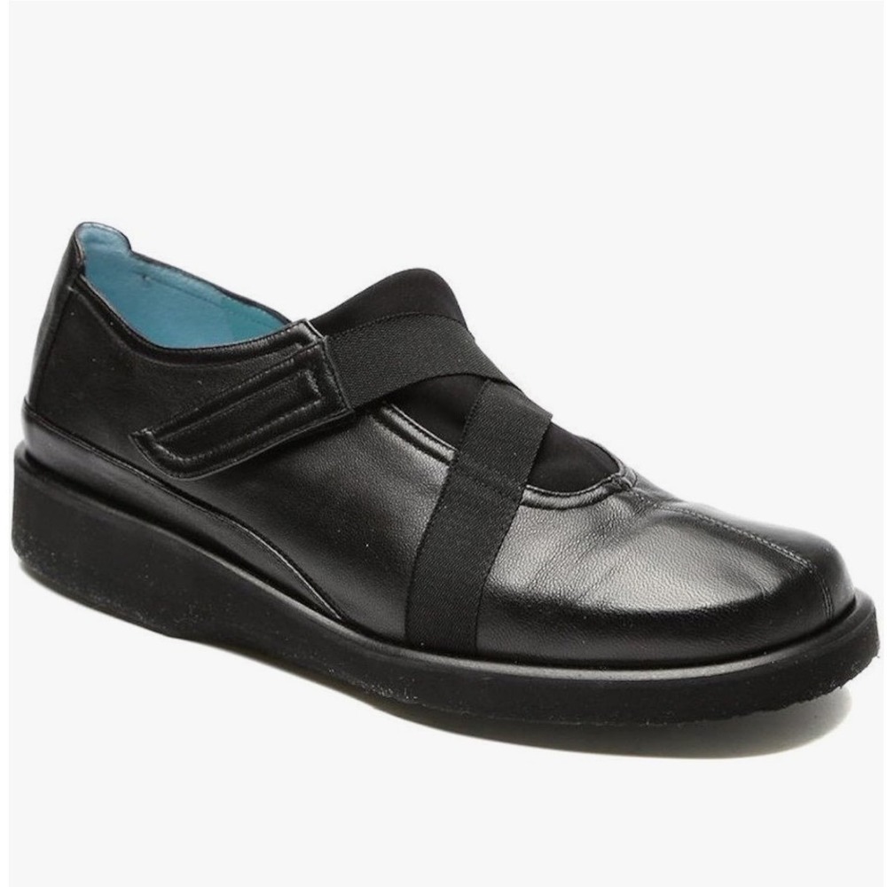 Thierry Rabotin Lena Black Leather Loafers Women's Size 40.5 US 10 $540
